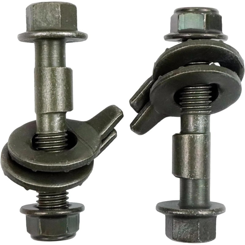 Slaction 4PCS 14mm Adjustable Camber Bolt Kit Front Wheel Alignment