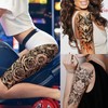20 Sheets Large Full Arm Temporary Tattoos For Women Girls