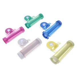 PACKOVE 5pcs Toothpaste Squeezer for Boys and Girls Suction Cup Toothpaste Extruder Facial Squeezer Bathroom Gadget Random Color