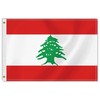 2×3 FT Lebanon Flag,Medium 60×90 CM lebanese Outdoor Banner,100D Decor,Doube