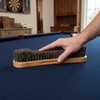 12 Inch Standard Pool Table Brush- Soft Horsehair Bristles Gently