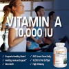 Bronson Vitamina A 10,000iu Con 250 Caps. Salud Ocular Ojos