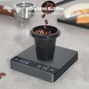 Mini Coffee Scale with Timer, Maestri House Rechargeable Espresso Scale,