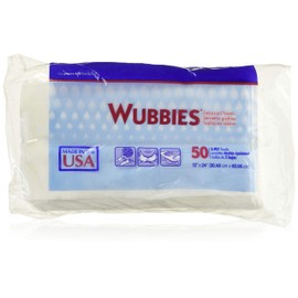Graham Wubbies Embossed Towels 50 Count 12" X 24"