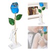 24K Gold Plating Rose Flower with Base Gift for Valentines