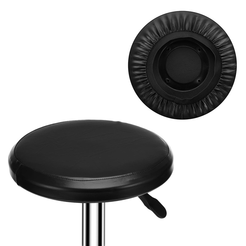 sourcing map Round Bar Stool Covers, 2 Pack Round Seat