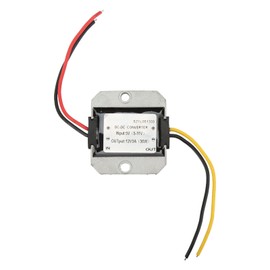 DC Boost Module Waterproof Die Cast Aluminum High Conversion Rate Step Up Converter Module 5 to 12V