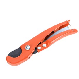 PVC Pipe Cutter, Cuts up to 1.26", Pipe Cutters PVC, PVC Pipe Shears, PVC Cutter, Plastic Pipe Cutter, PEX Pipe Cutter, PVC Cutter Tool, PVC Ratchet Cutter-Orange