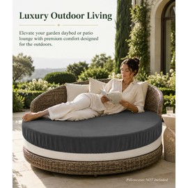 FANSU Round Fitted Sheet 200 x 200, 100% Cotton Bed Sheet, Breathable Soft, Dark Grey Round Fitted Sheets for Box Spring Bed, Suitable for Mattress up to 25 cm