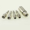 ORAZIO 5PCs 1/4" BSP Air Line Compressor Hose Quick Coupler