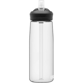 CamelBak CamelBak eddy+ Water Bottle with Tritan Renew C Straw Top 25oz, Clear