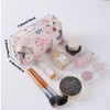 Portable Makeup Bag for Purse Travel Women Cosmetic Case Zipper