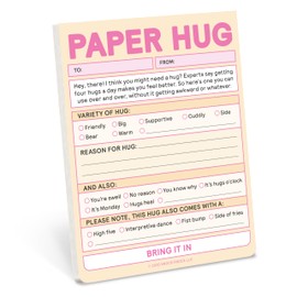 Knock Knock Paper Hug Nifty Note Pad