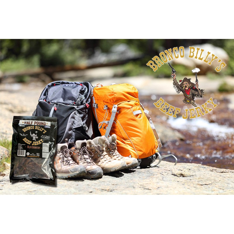 Bronco Billy's Beef Jerky Hickory Smoked Old Country One Pound