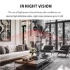 WiFi Surveillance Camera 1080P HD Night Vision Waterproof Wireless Outdoor