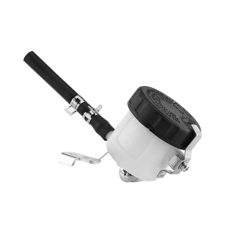 Brake Master Cylinder Oil Reservoir Fluid Bottle w/ Bracket for