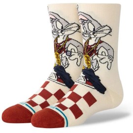 Stance x Looney Tunes Bugs Bunny American Cartoon Kids Large Socks 3-5.5