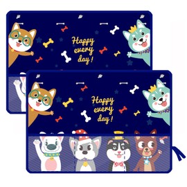 Car Sun Shade for Baby Kids Children 2 Pack Car Side Window Curtain Protector Protects from Sun Glare Heat Blocks UV Rays Glare Car Interior Sun Blocker Blind (Dog Team)
