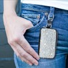 eing Bling Crystal Car Key Case Genuine Leather Auto Smart