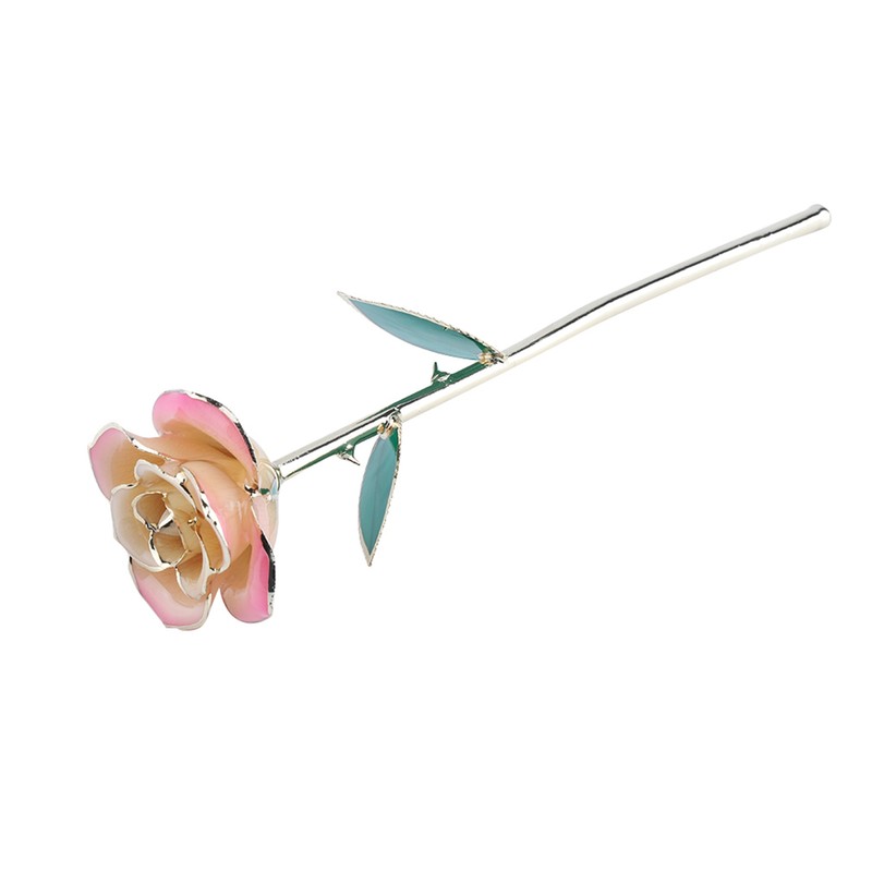 Long Stem Dipped 24k Gold Rose in Gift Box with