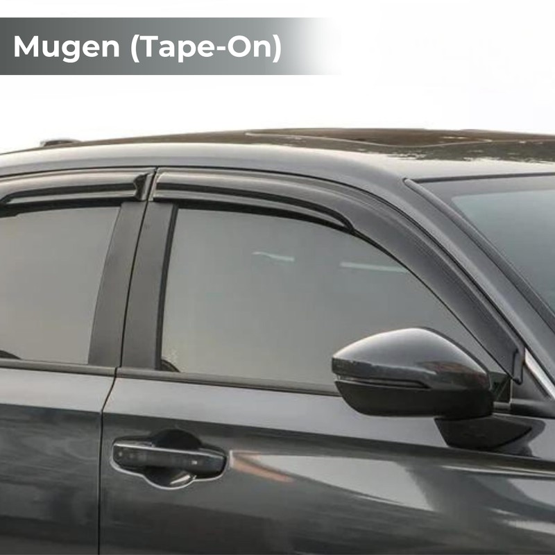 IG Window Visor for Toyota Highlander 2014-2019, Rain Guard Tape-On