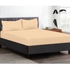 A ATH COLLECTION 300 Thread Count Egyptian Cotton Fitted Sheet