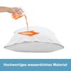 RICHAIR Set of 2 Waterproof Pillowcases Oeko-Tex Standard 100% Breathable