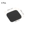 uxcell Door Stoppers Wall Protector, 4pcs Soft Silicone Door Handle