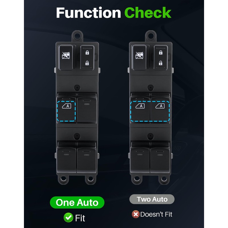 Dacall Master Power Window Switch Fits for Nissan Frontier Crew