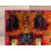 Unique Loom Jardin Collection Colorful, Vibrant, Abstract, Modern Area Rug,