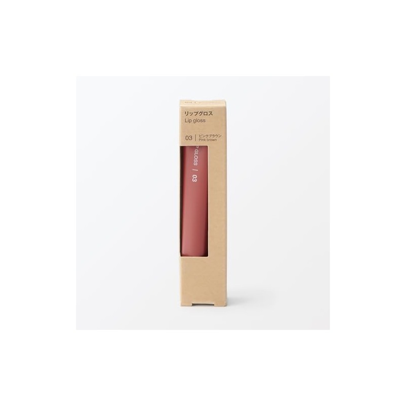 Mujin Ryohin Lip Gloss Pink Brown ・10.5g Pink Brown 84845666