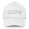CreativeTees4You The Chicken Whisperer Farmer Farming Embroidered Dad Hat Adjustable