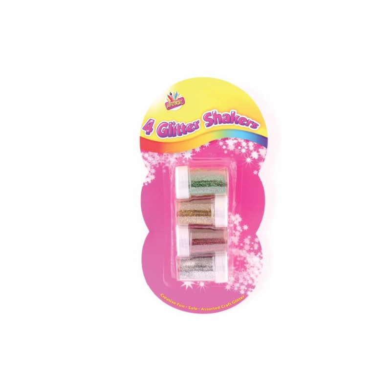 THE ART BOXArtbox 8g Glitter Shaker (Pack of 4)