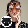 YSDYY 1 Piece Of Leopard Mask And 1 Piece Of