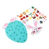 Toddler DIY Felt Rabbit Set Wall Hanging Bunny Crafts Ornaments