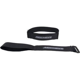 AGENCY 6 Utility Cinch Strap - Heavy Duty Organization for Garage, Vehicles, Outdoors - Durable and Reusable - Proudly Made in The USA with US Materials (Black)