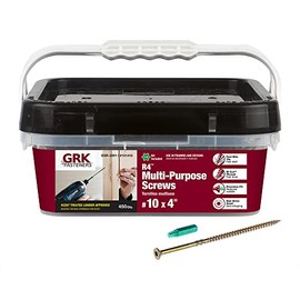 GRK 121410#10 x 4" R4™ Multi-Purpose Screws 450 Count
