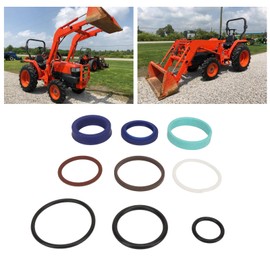 Boom Bucket Cylinder Seal Kit Excellent Sealing Long Durability 7J266 63400 for Kubota Tractor,Other automobile and motorcycle parts