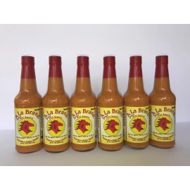 A LA BRAVA Hot Sauce Hot Sauce A LA BRAVA DIABLA 10 oz. bottle.(Pack of 6).*US PRODUCER & SELLER*