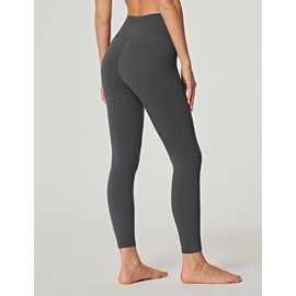 Heathyoga Womens Leggings with Pocket Buttery Soft Leggings for Women High Waisted Leggings Tummy Control Yoga Pants Grey