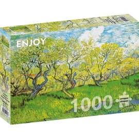 Enjoy Puzzle - Van Gogh: Huerto en Flor - Rompecabezas 1000 Piezas, 1179