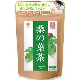 Biken Kobo Mulberry Leaf Tea Made in Japan, Mulberry Tea, Additive-free, Caffeinated, Made in Japan, Tea Bags, 0.1 oz (3 g), 30 Packs