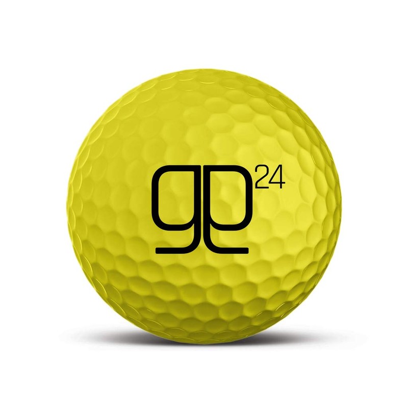 AVX Yellow Golf Ball - Individually Printed with Your Text