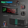 Small Gym Timer Clock, Stopwatch, Workout Interval Timer with Built-in