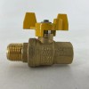RuB Inc. CW617N Brass Ball Valve 1/2" 600 CWP w/
