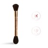 Double-Ended Sculpting Duo Makeup Brush from Sculpted by Aimee -