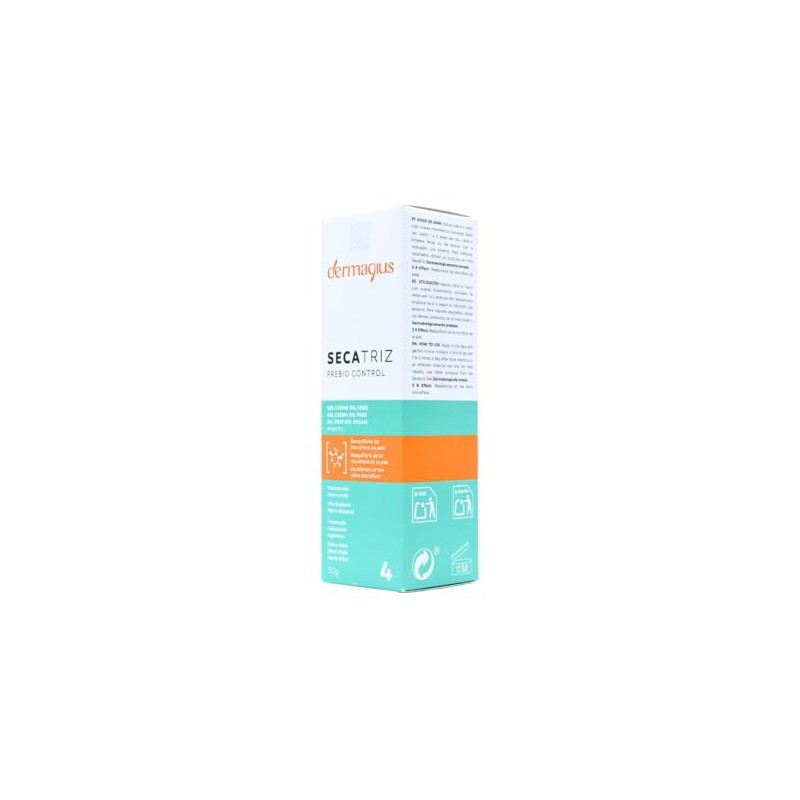 Secatriz Prebio Control Gel Crema Facial 30g Hidratante Matificante Prebióticos