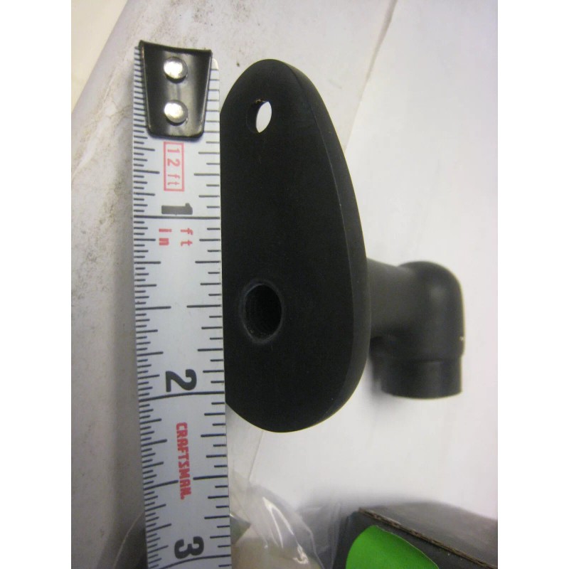 Bravura Forged Brass model 922 US10B Matte Black 2-5/8" tall