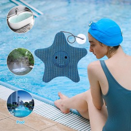 Pack of 2 Whirlpool Scum Absorber for Spa Whirlpool, Reusable Oil Absorbing Sponge, Hot Tub Oil Absorbing Sponge for Spa Whirlpool Scum, Whirlpool Accessories (Style B)