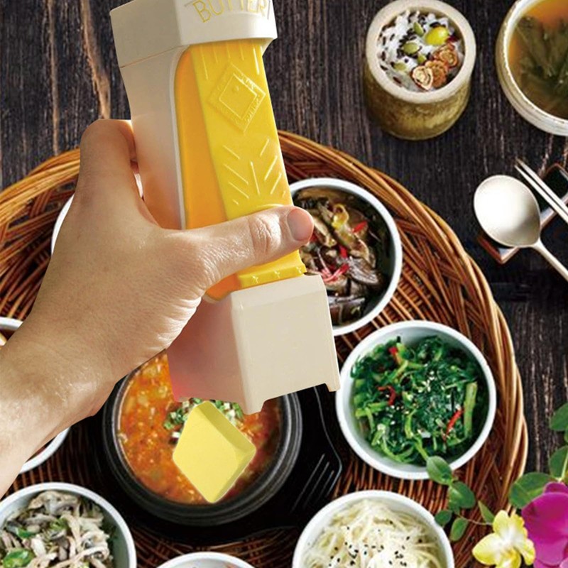 Slicer - Squeeze-to-Cut Butter Slicer Squeeze Dispenser Toast Kitchen Gadget